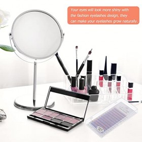 Housoutil 5 Boîtes De Cils De Greffe De Couleur Cils Denses Aspect Naturel Extensions De Faux Cils Cils DArt Maquillage Cils