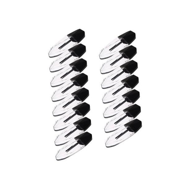 FRCOLOR 15 Pièces Tube De Brillant à Lèvres Tube Vide En Vrac Tube De Rouge à Lèvres Rechargeable Tube à Lèvres Bouteille De 