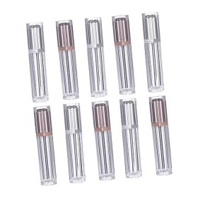 FRCOLOR 10 Pièces Tube De Rouge à Lèvres Vide Rechargeable Conteneurs à Lèvres Tube à Lèvres Tuyaux De Baume à Lèvres Tubes à