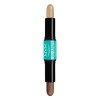 NYX Professional Makeup Stick Highlight & Contour, Double Embout, Définition & Brillance, Modulable & Vegan, Wonder Stick, Un