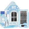 KevKev DIY Lash Extension Kit 360 Pcs Individual Lashes Cluster Lash Glue and Lash Glue Remover kit dextension de cils 20