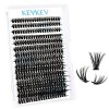 KevKev DIY Lash Extension Kit 360 Pcs Individual Lashes Cluster Lash Glue and Lash Glue Remover kit dextension de cils 20