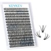 KevKev DIY Lash Extension Kit 360 Pcs Individual Lashes Cluster Lash Glue and Lash Glue Remover kit dextension de cils 20