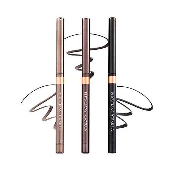 Physicians Formula - Shimmer Strips Custom Eye Enhancing Eyeliner Trio - Ensemble de 3 Eyeliners Look Naturel - Formule Longu