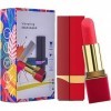 Rouge À Lèvres Vibrant femme Vịbrömássëúrs Femînîn Clîtôrîdîen Sîlencièux,Sèxtôysé Côuplè Pláîsir Fémmé Pörtáble,Vịbrömássëúr