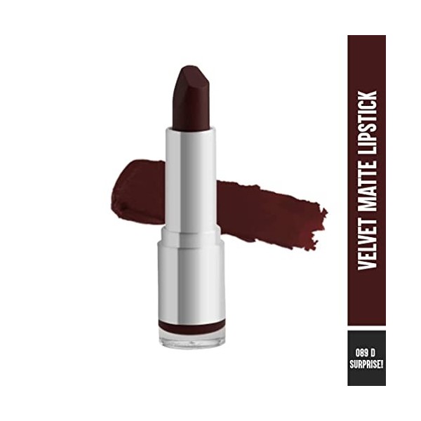 Ethnic Choice Velvet Matte Lipstick, D Surprise!, 4.2g