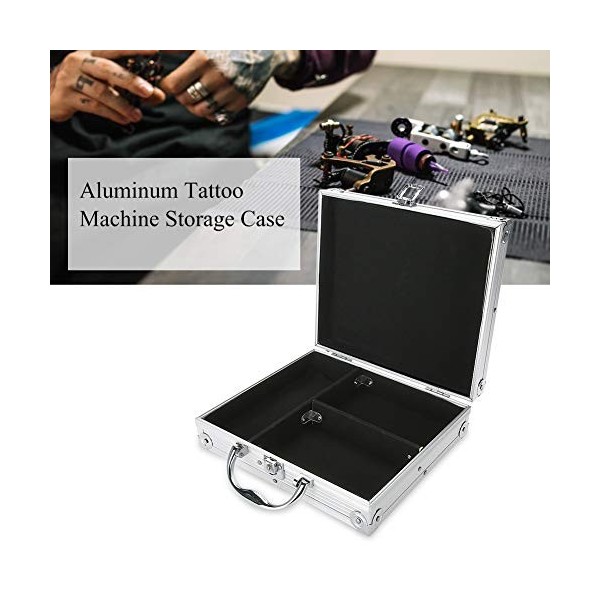 Boîte de rangement pour machine à tatouer, Boîte de rangement pour machine de tatouage, mitrailleuse, boîte de rangement vide