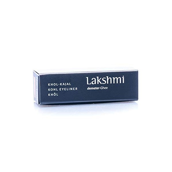 Lakshmi - 3008k100C - Maquillage des Yeux - Kajal Ayurvédique - Charbon Super Deluxe 100C