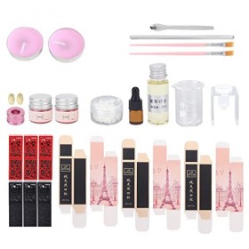 Kit De Fabrication De Rouge à Lèvres Bricolage, Tubes De Rouge à Lèvres, Moule, Manchon, Huile Essentielle, Bâtonnet Dagitat