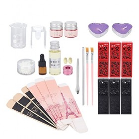 Kit De Fabrication De Rouge à Lèvres Bricolage, Tubes De Rouge à Lèvres, Moule, Manchon, Huile Essentielle, Bâtonnet Dagitat