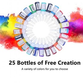 Couleur De Tatouage, De Tatouage 25 Pièces Maquillage Permanent Professionnel For Pigment Couleur Tatouage Corps Tatouage