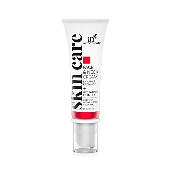 ArtNaturals Crème Raffermissante Pour Le Cou 50 ml - Sérum de Vitamines C À Ingrédients Actifs|Utiliser comme hydratant quoti