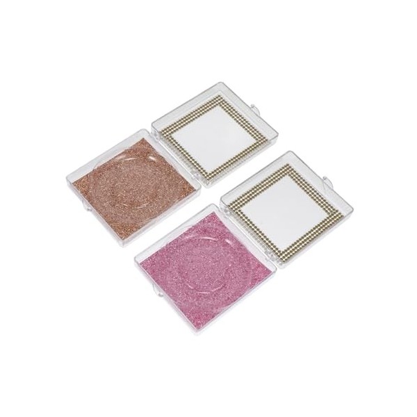 minkissy Boîte À Cils De Fenêtre 8 Pièces Organisateur De Faux Cils Organisateur Et Rangement De Faux Cils Conteneur De Cils