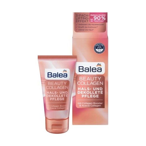 Balea Beauty Collagène Soin du cou et du décolleté 50 ml