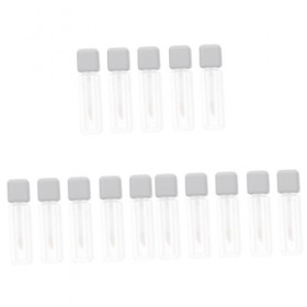 POPETPOP 15 Pièces Tube De Brillant à Lèvres Bouteille Dhuile De Voyage Pour Les Lèvres Bouteille De Baume à Lèvres Vide Abs