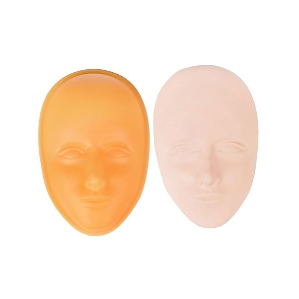 FRCOLOR 4 Pcs Sourcil Base De Tatouage Cils Visage Poupée Sourcil Tatouage Pratique Module De Suture De La Peau Kit De Suture