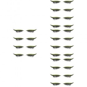POPETPOP 16 Paires Autocollants Faux Cils Faux Cils En Cils Scintillants Longs Cils En Bande Cils Avec Autocollant Eye-liner 