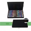 DISINO charbonneux Palette de maquillage, 252 Kit de maquillage Palette de couleurs de fard à paupières Eye Shadow Set Make U