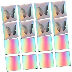 POPETPOP 30 Pièces Boîte À Cils Creuse Faux Cils Faux Cils Étui À Faux Cils Plateau À Cils Organisateur De Cils Vide Porte-Ci