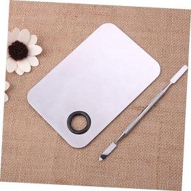 Beaupretty 3 Pièces Outil De Spatule De Maquillage Palette De Mélange Dame Maquillage Outil De Manucure Outil De Spatule Cosm