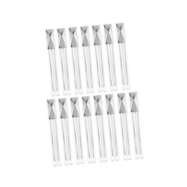 POPETPOP 15Pcs Tube De Rouge À Lèvres Tube De Brillant À Lèvres Transparent Lèvre Tkb Base De Brillant À Lèvres Récipient De 