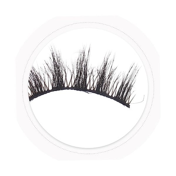 Didiseaon 40 Paires Cils Noir Artificiel Pestañas Postizas Fournitures De Maquillage Imitation Vison Positionner 3d Cheveux F