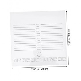 FRCOLOR Tableau daffichage pour cils Lash Cosmetics Extension de cils Support de cils Rangement de cils Outils de beauté Bol