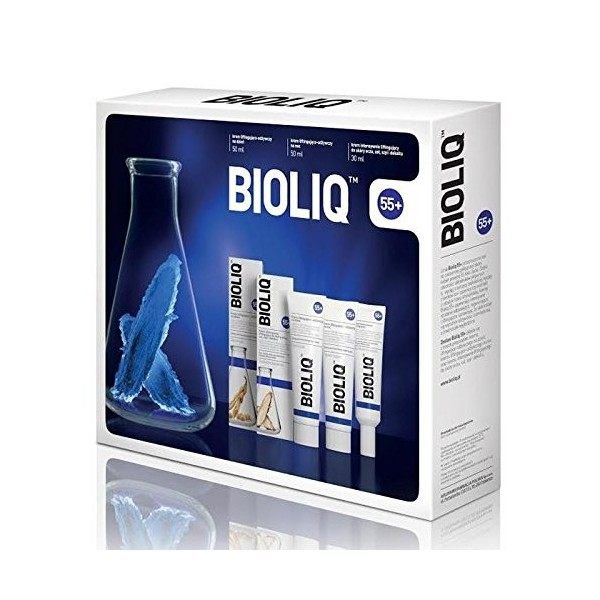 BIOLIQ 55 + Crème Lifting and Nourishing Day 50 ml + Set de lifting and Nourishing crème de nuit 50 ml + Eye, Mouth, Neck and