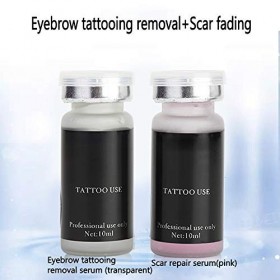 Eyebrow Tattooing Serum, Eyebrow Tattoo Correction Serum Anti Scar Repair Set for Permanent Makeup