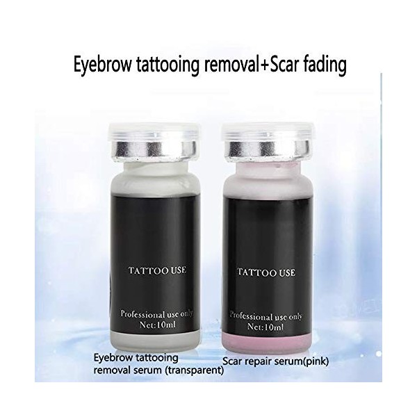 Eyebrow Tattooing Serum, Eyebrow Tattoo Correction Serum Anti Scar Repair Set for Permanent Makeup