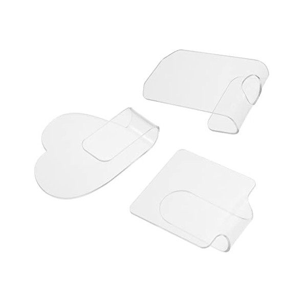 POPETPOP 9 Pièces Palette Dongles Spatule Cosmétique Planche De Couleur des Ongles Cosmétique De Poche Plaque De Mélange De