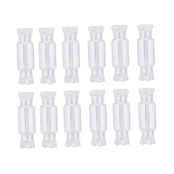 FRCOLOR 20 Pièces Bonbons Brillant À Lèvres Vide Rechargeable Tube De Brillant À Lèvres Cosmétique Échantillon De Rouge À Lèv
