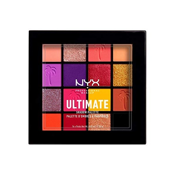 NYX Professional Makeup compatible - Ultimate Shadow Palette - Festiv