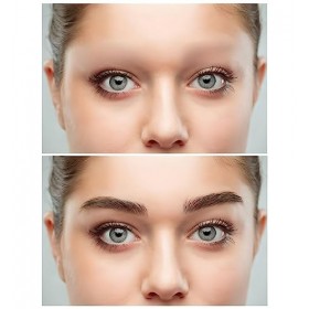 XXL Lashes sourcils artificiels semi-permanents et touffus à coller pour hommes et femmes, faits à la main, pour les sourcils