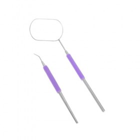 POPETPOP 1 Ensemble De Cils Miroir Grossissant De Cils Miroir De Cils En Acier Inoxydable Miroir DInspection De Cils Outil P