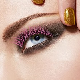 Didiseaon 4 Boîtes De Cils De Greffe De Couleur Extensions De Cils Bleus Faux Cils Extensions De Faux Cils Naturels 5D Faux C