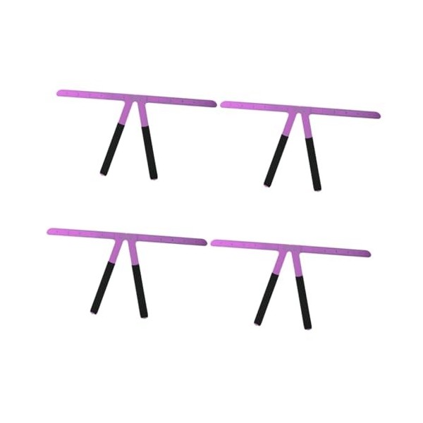 DOITOOL 4 Pièces Règle De Tatouage Des Sourcils Règle De Tatouage Des Sourcils Guide De Pochoir À Sourcils Règle De Jauge De 