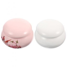 FOMIYES 6 Pcs De Poudre Contenants De Baume À Lèvres Contenants Alimentaires Avec Couvercles Mini Rouges À Lèvres Boîte De Th