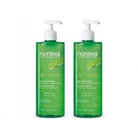 Noreva Actipur Gel Dermo-Nettoyant Lot de 2 x 400 ml