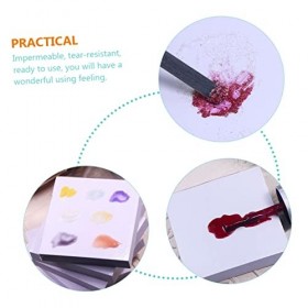 DOITOOL 400 Pcs Palette Jetable Palettes À Ongles Jetables Palettes dart DOngle Palette De Mélange Jetable Palette À Ongles