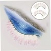 DOITOOL 20 Paires De Faux Cils Colorés 3D Faux Cils Longs Cils Pour Halloween Cils 3D Cosplay Cils Cosplay Faux Cils Multicol