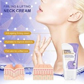 Crème Pour Le Cou, Crème Raffermissante Cou, Crème Réparatrice Des Rides Du Cou, Crème Raffermissante Rides Cou, Contient De 