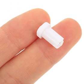 Housoutil 500 Pièces De Colle Aiguille Anti-Blocage Outils Pour Cils Colle Scellant Colle Pour Cils Bouchon De Remplacement D