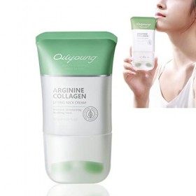 Crème Raffermissante Pour Le Cou, Crème De Réduction Du Double Menton,120ml Double Rouleau Crème Raffermissante Pour Le Cou C