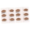FRCOLOR 6 Paires Modèle De Tête De Cils à Greffer Paupières De Rechange Pour Tête De Mannequin Paupières Remplacées Tête Mann