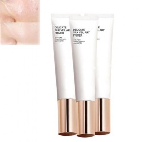 Skin Pore Cover Smooth Corrector, Delicate Silk Veil Art Primer, Oil Control Invisible Pore Primer, Face Makeup Primer, Skin 
