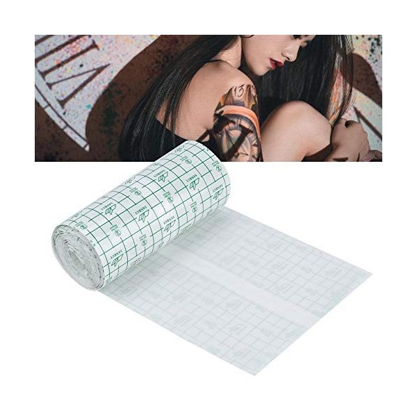 Couverture De Tatouage Seconde Peau, Rouleau De Bandage Adhésif Pour Soins Ultérieurs De Tatouage Pour la Guérison Initiale E