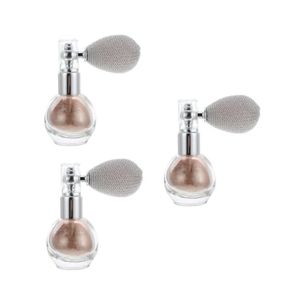 POPETPOP 3 Pièces Spray Paillettes Maquillage Corps Spray Maquillage Poudre Pulvérisateur Haute Brillance Paillettes Peinture
