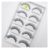 UAMOU 30 Style 5 paires de Cils naturels Cils de vison Cils moelleux faits à la main 3D Faux Cils maquillage Faux Cils Maquia