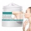 Jildouf Hydratant pour Le Cou et la Poitrine,Réducteur de Double Menton, crème raffermissante pour Le Cou, crème raffermissan